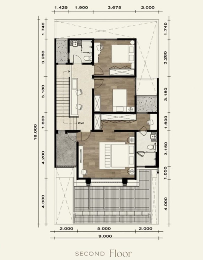 Type 9 Lay Out 2F
